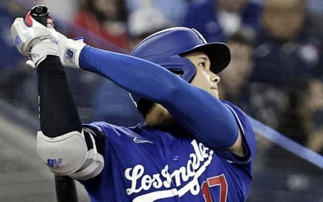 第１打席は空振り三振の大谷翔平　解説者「状態がいいときよりは、かなり狭くしている」と変化を指摘