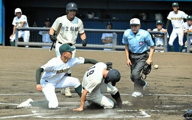 市船橋は千葉大会連覇ならず　準々決勝で専大松戸に敗れる