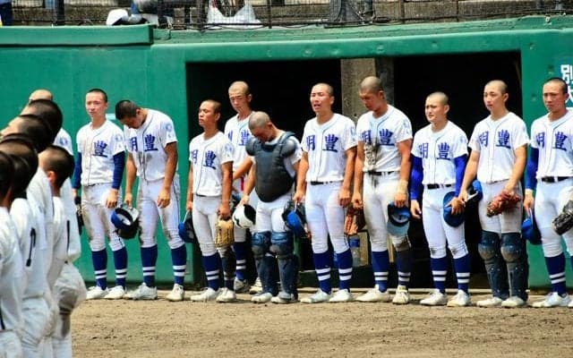 明豊は大分商に準決勝で敗れ、大分大会6連覇ならず