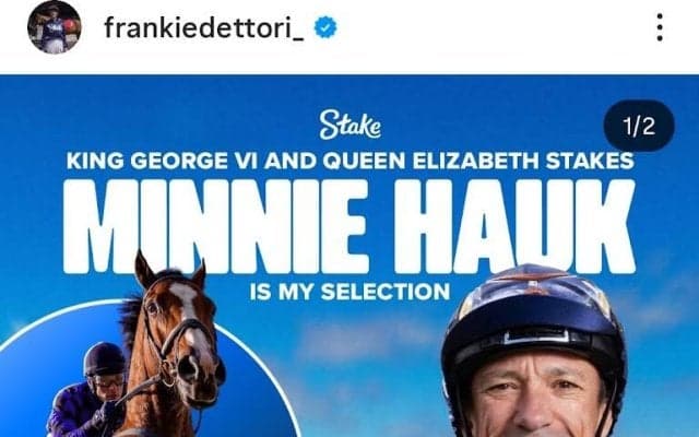 デットーリ元騎手がキングジョージを展望「私が選んだ馬は…」３勝のエネイブルなど歴代最多タイ７勝の名手は凱旋門賞２着馬に注目