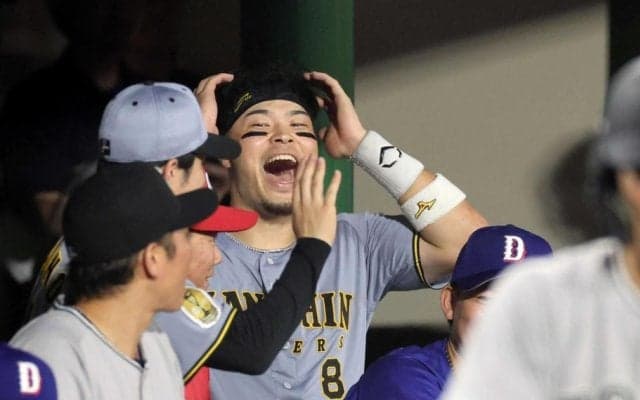 阪神・佐藤輝　球団初の球宴３試合連続本塁打　逆方向弾に「うまく乗せました。満足です」　初回は二塁打、後半戦へアクセル全開