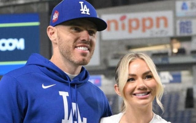 ドジャース　フリーマンが朝から長女・ロンドンちゃんと触れ合う　妻・チェルシーさんが公開　直近７戦で打率・５１７のチーム首位打者が見せたパパの顔