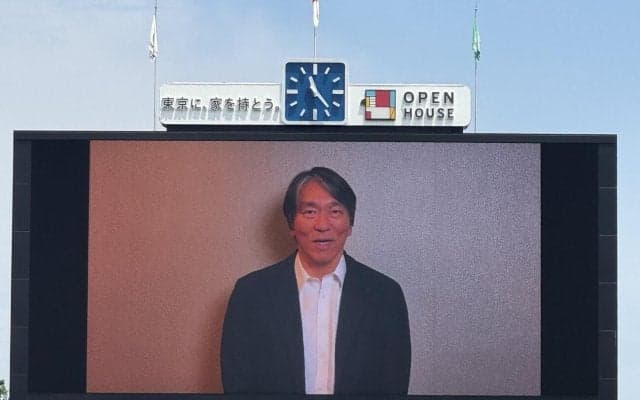 【リトルシニア】日本選手権開会式で松井秀喜さんからビデオレター　選手から歓喜＆どよめき