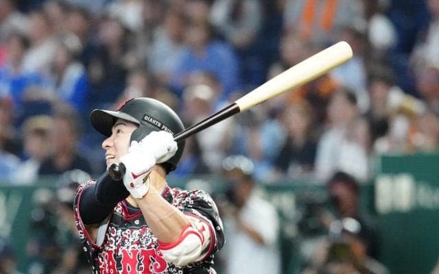 【巨人】「昨年は１本も打てなかった」松本剛は「歩」777日ぶりアーチ「一歩一歩、こつこつ前に」