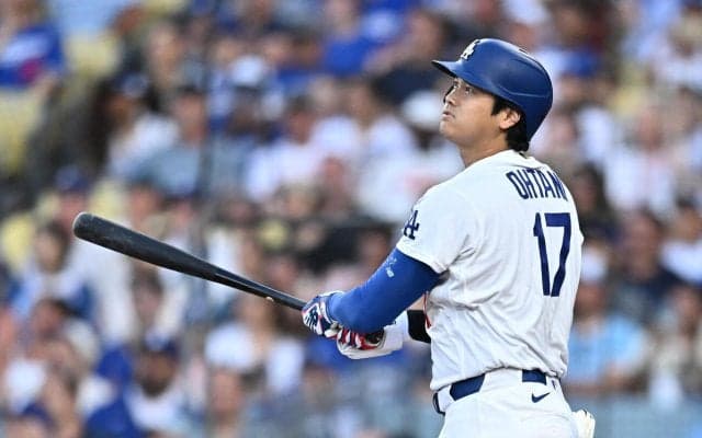 大谷翔平が復帰即24号　前日は左膝痛で欠場も第３打席で豪快逆転２ラン