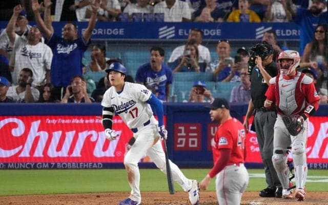 大谷翔平、右翼へ強烈なライナーの24号２ラン　「大谷対策」で今季は効かない“ある条件”