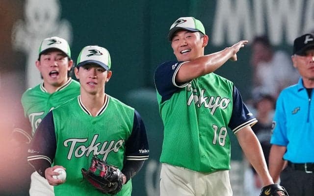 【ヤクルト】先輩を助ける好守連発！内山壮真が２者連続で飛びつき好捕　無失点奥川恭伸も笑顔