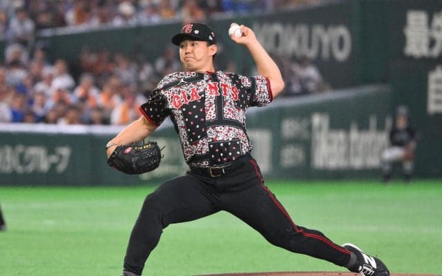 巨人小笠原慎之介－ヤクルト松本健吾、日本ハム有原航平－楽天古謝樹／９日予告先発