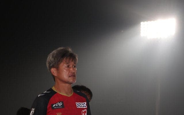 【J3福島】カズ、開幕戦でメンバー入りも出場なく惜敗「切り替えて」「もう１回締め直して」