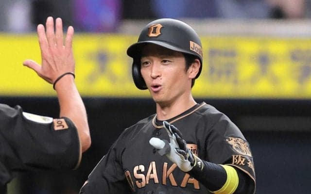 阪神　近本Ｖ１号！連敗止めた柳撃ち　同率首位キープ１１日から巨人と直接対決「やることは変わらない」