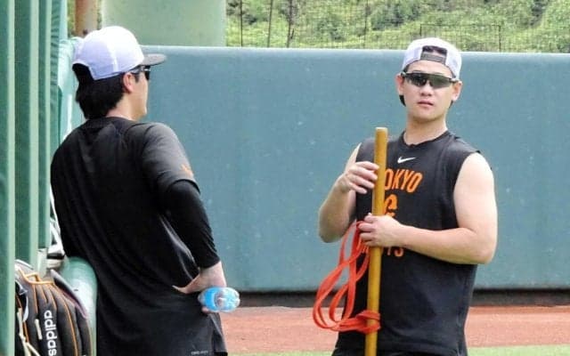 巨人　阪神３連戦へ山崎が先陣　村上と同学年対決「粘り強く頑張る」　井上→西舘で首位固めへ