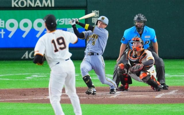 【巨人】山崎伊織が２年ぶり２度目の１イニング２被弾　阪神との同率首位決戦で先制点許す
