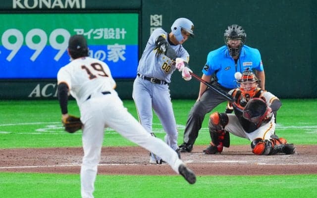 【阪神】藤川監督が激しく動く　大山ギャンブルスタートで本塁狙う珍しい作戦　結果は２点三塁打
