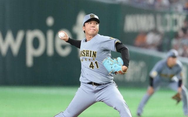 【阪神】村上頌樹が“65 キロ の緩急差”で巨人翻弄　80キロカーブで泉口泳がせる