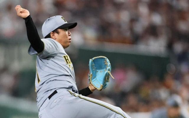 阪神　村上が１４試合連続ＱＳ達成！８回３安打１失点の好投　虎キラーのダルベックに被弾も最少失点でエースの仕事