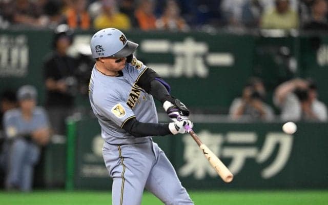 阪神・森下　１試合２発！敵地でキング独走２６号＆２７号　同率首位決戦第１Ｒ大勝　１５日にもマジック３３点灯
