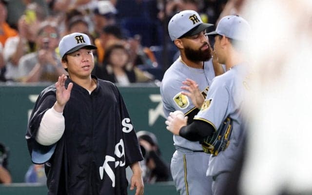 【阪神】村上頌樹「うちの自慢のドラ１のスターたちが打ってくれた」佐藤らの強力援護で９勝目