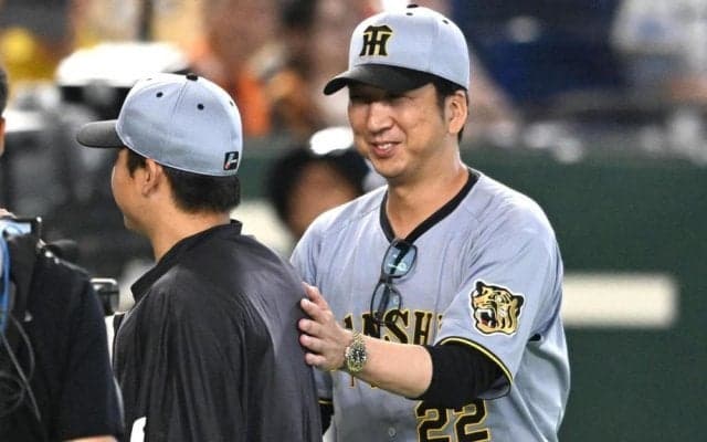 巨人に大勝の阪神・藤川監督　村上は「本当にエースらしい投球」　首位攻防初戦「いつもよりは落ち着いているかなという感じ」　