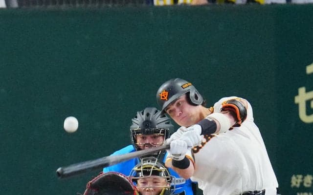 【巨人】「虎キラー」ダルベックが阪神戦今季９発目　２試合連発で球団助っ人では最多記録