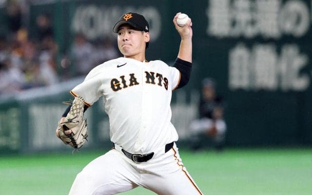 【巨人】苦手猛虎打線の克服ならず…井上温大５回４失点降板　今季初の１試合２被弾