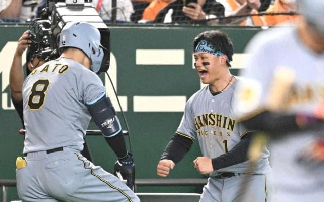 阪神・森下　２戦連発「自分のスイングをしただけ」輝にキング譲らん２８号　規定打席到達セ界一番乗り