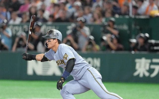 【阪神】前川右京「ずっと打てても１本だったので」７・14以来のマルチ安打