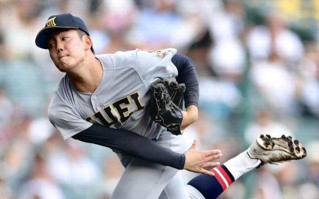【甲子園】仙台育英・福井勇翔、６回途中まで粘投　須江監督の「５回投げたら200点」上回る