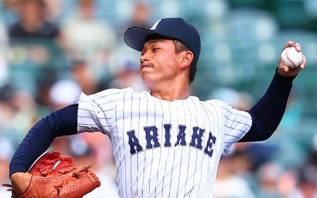 【甲子園】有明にアクシデント　先発予定の工が試合前練習で負傷しエース斉藤が急遽先発