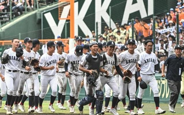 「有明旋風」全員野球で起こす　予定外の先発完投、代打が逆転打