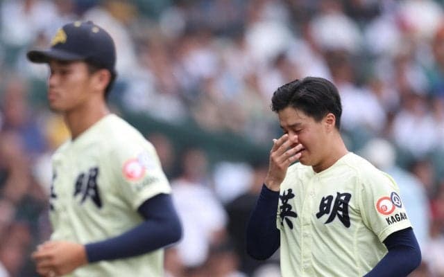 【甲子園】英明、花巻東に完封負けで８強ならず　香川監督「チャンスで迷いがあった…私の責任」