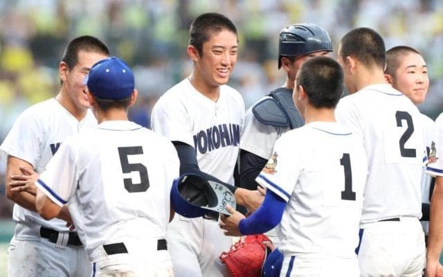 横浜・織田に反撃断たれた霞ケ浦ナイン「今までで一番速かった」「力負け」の声　巧みな投球術にも手を焼く　唯一外野に飛ばした村上「フライだったがいい打球でよかった」