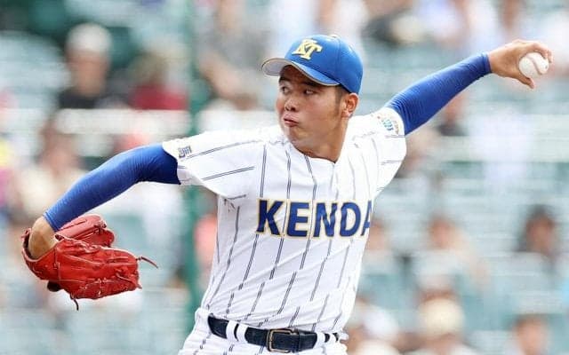 自信のスローカーブ2種、チームに流れ呼ぶ　健大高崎・北田莉玖投手