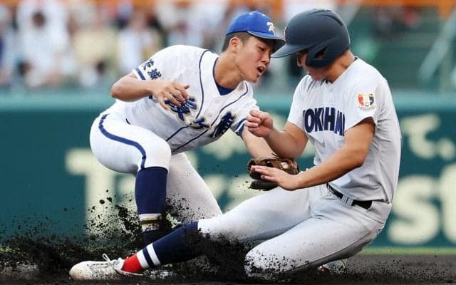 消えた打球？で予想外の注目、本領の堅守アピール　霞ケ浦・加藤選手