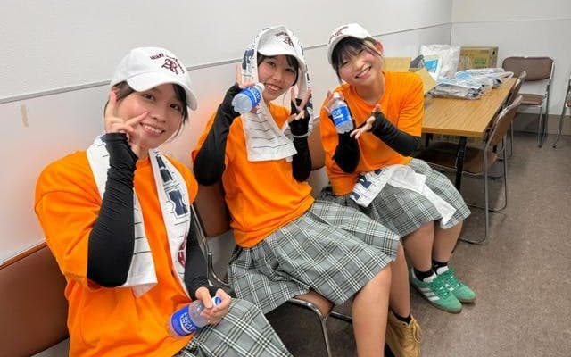 甲子園の応援団も暑さ対策　臨時休憩所、吹奏楽部員らに利用呼びかけ
