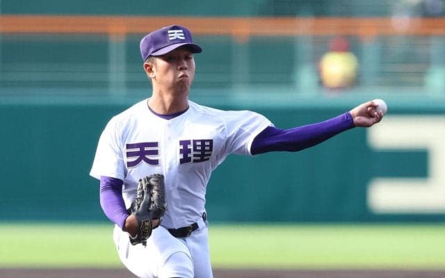 【甲子園】天理・今大会初登板初先発の橋本桜佑「打たせて取る」持ち味発揮、９安打完封４強入り