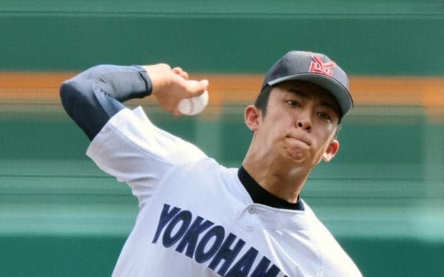 【甲子園】横浜・織田翔希「勝って恩返ししたい」渡辺元智さん訃報に悲しみこらえ今大会初完封