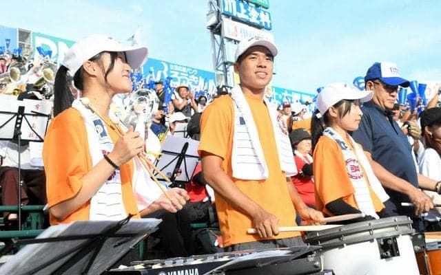 有明アルプスは助っ人が音色で後押し　主将の父「胸張って熊本に」
