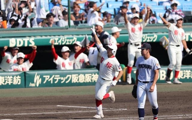 【甲子園】「智弁和歌山の打線がハンパない、エグい」横浜最速157キロ織田をKOにSNS驚愕