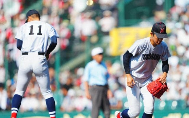【甲子園】横浜の織田翔希が３回途中で降板　智弁和歌山の楠本に３ラン浴びるなど４失点KO