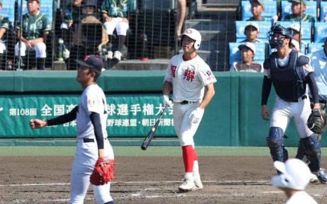 智弁和歌山　楠本龍生が織田翔希から決勝３ラン「真っ直ぐは１００％」の狙い撃ち　前日は１７４キロで練習「同じくらいに見えましたけど（笑）」
