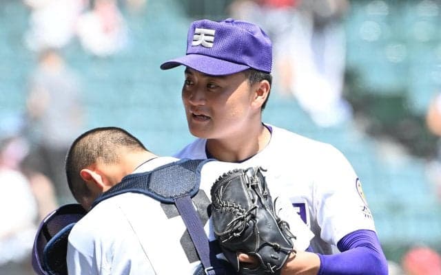【甲子園】天理エース長尾亮大136球完投も実らず…「球界を代表するような投手に」進学予定