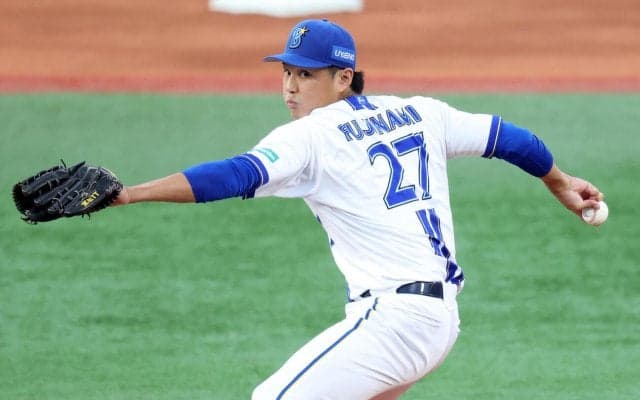 【DeNA】藤浪晋太郎が１死後にストレートの四球…足で揺さぶられ、１安打で先制点を献上