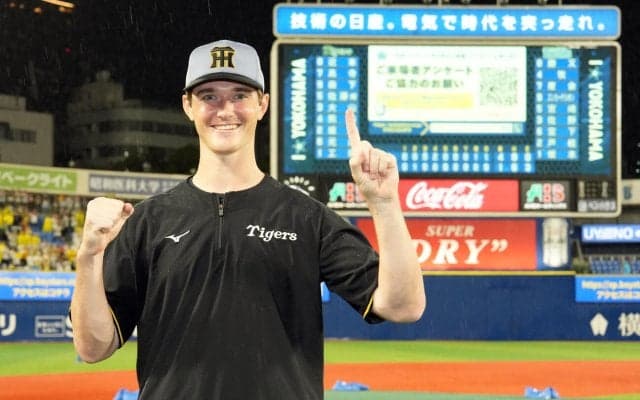 【阪神】ルーカスが来日初勝利　藤川監督「想定通りに間に合ってくれたのは非常に大きい」