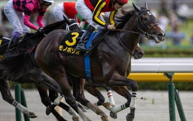 シンザン記念で1番人気の素質馬 モノポリオが7カ月半ぶり復帰戦だ