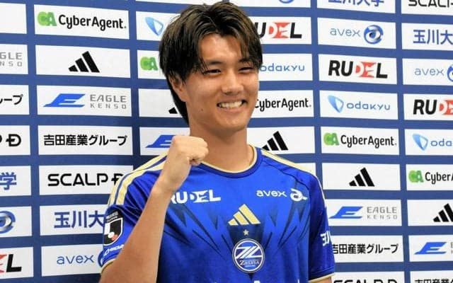 小川航基がJリーグ復帰で会見　「5大リーグに行けたとしても」