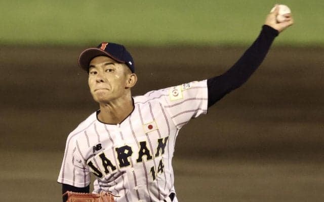 U18高校日本代表　早大と練習試合勝利　プロ志望の高岡第一・前田侑大が無失点最速152キロ