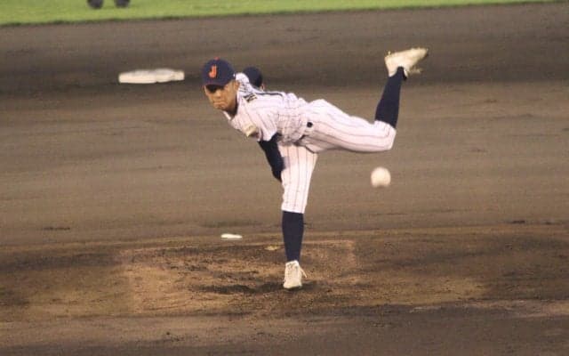 「プロを第一に考えている」高岡第一の156キロ左腕がプロ志望を明言、早稲田大相手に2回無失点の好投【侍ジャパン】