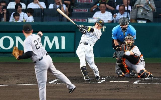 【阪神】近本光司、球団４位タイ12度目の先頭打者弾　甲子園は6年ぶり２度目　大一番で大仕事