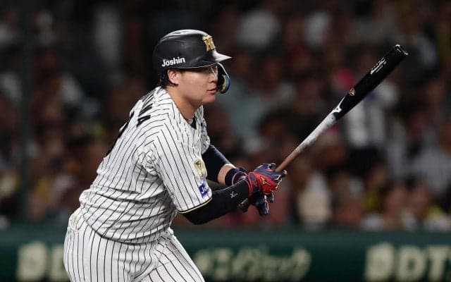 【阪神】また３人で追加点　森下翔太、佐藤輝明のチャンスメークで大山悠輔が自己新９犠飛