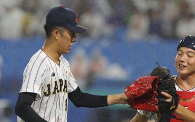 織田翔希は２回６失点で降板　二回に２ランや４連続適時打で一挙５点を奪われる　初回は１５６キロ計測